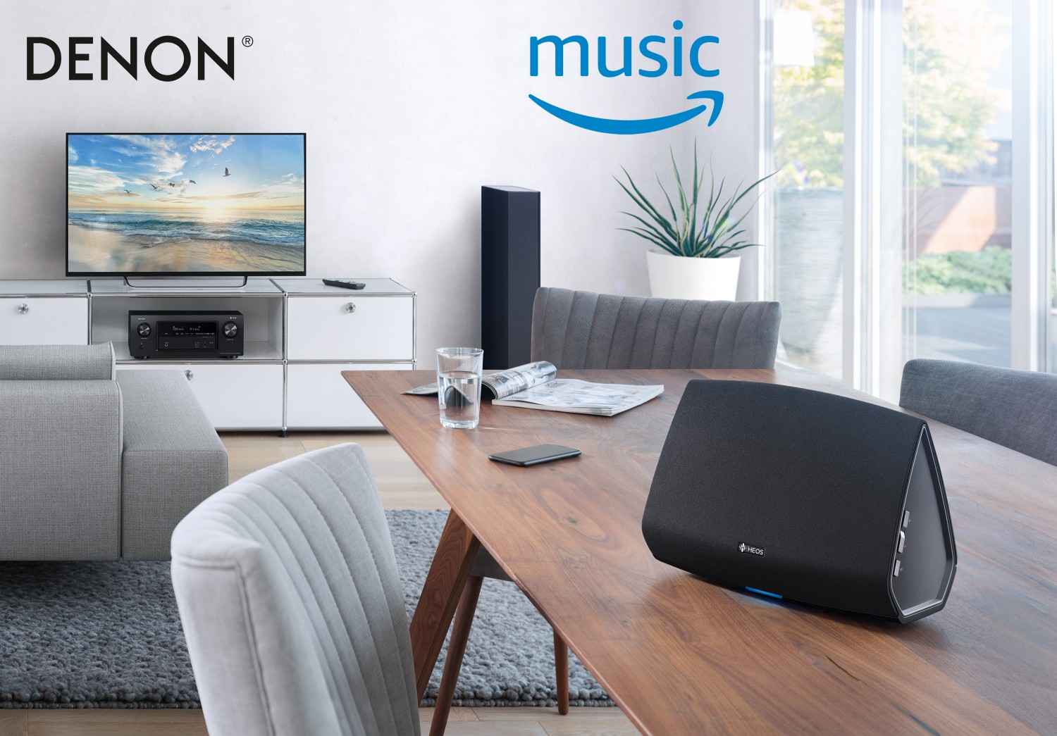 Denon Auch Denon macht HEOS Multiroom-System fit für Amazon Music, Bild 1 Heimkino Auch Denon macht HEOS Multiroom-System fit für Amazon Music - News, Bild 1