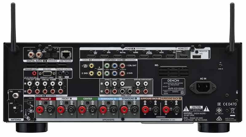 Denon Leistungsstark, soundgewaltig und umweltfreundlich: Der Denon AVR-X3100W für anspruchsvolle Heimkinonutzer, Bild 3 Heimkino Leistungsstark, soundgewaltig und umweltfreundlich: Der Denon AVR-X3100W für anspruchsvolle Heimkinonutzer - News, Bild 3
