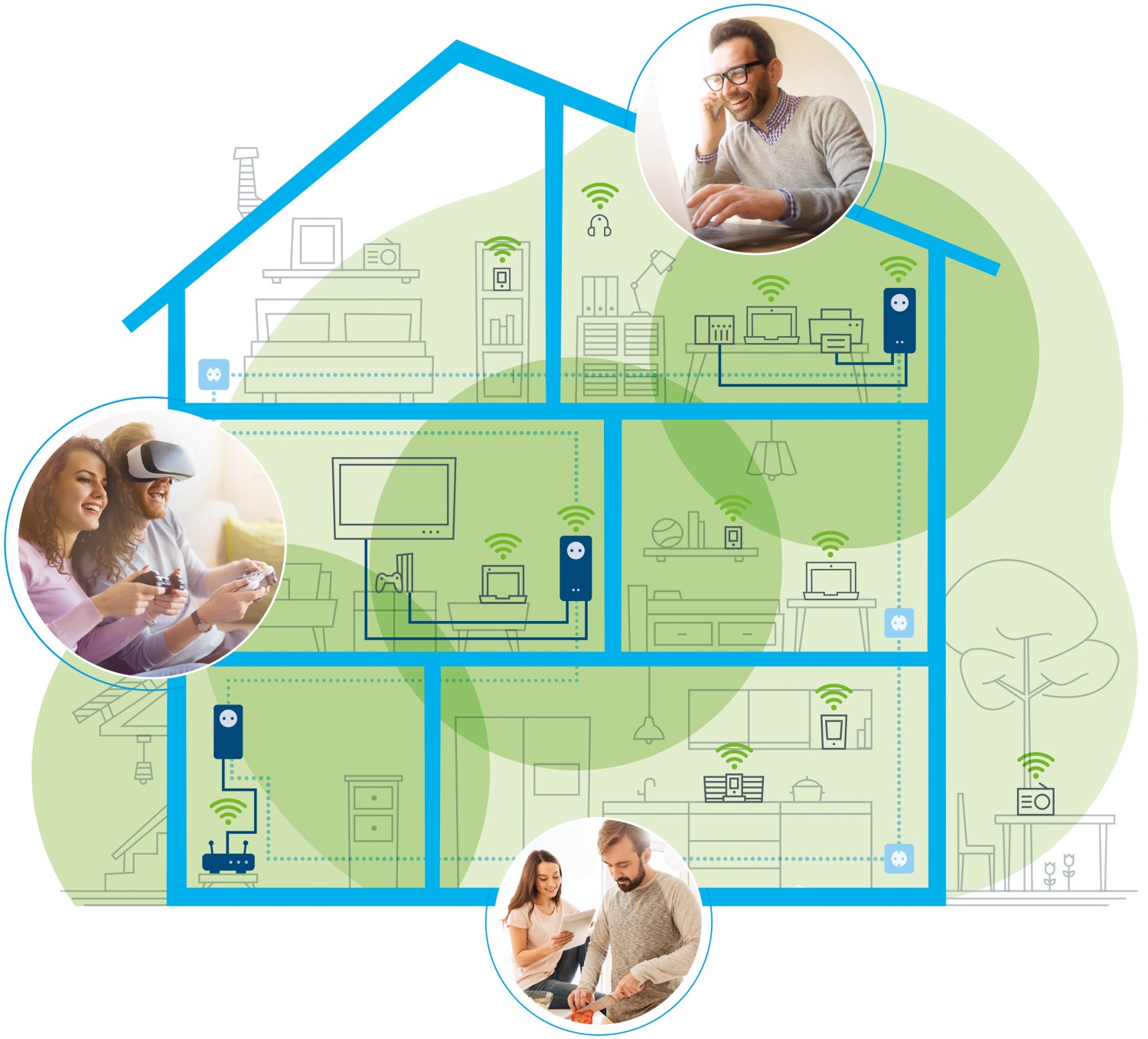 Devolo Zum World Wi-Fi Day 2020: Fünf Tipps für besseres WLAN, Bild 2 Smart Home Zum World Wi-Fi Day 2020: Fünf Tipps für besseres WLAN - News, Bild 2