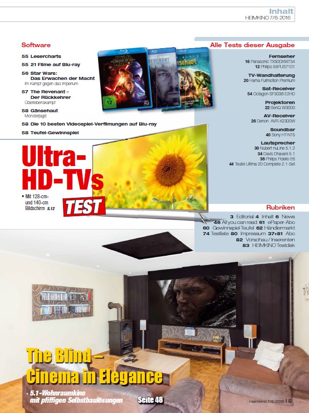 Heimkino Alles, was Sie über Ultra-HD wissen müssen: Sämtliche Hintergründe in der neuen „HEIMKINO“ - News, Bild 3