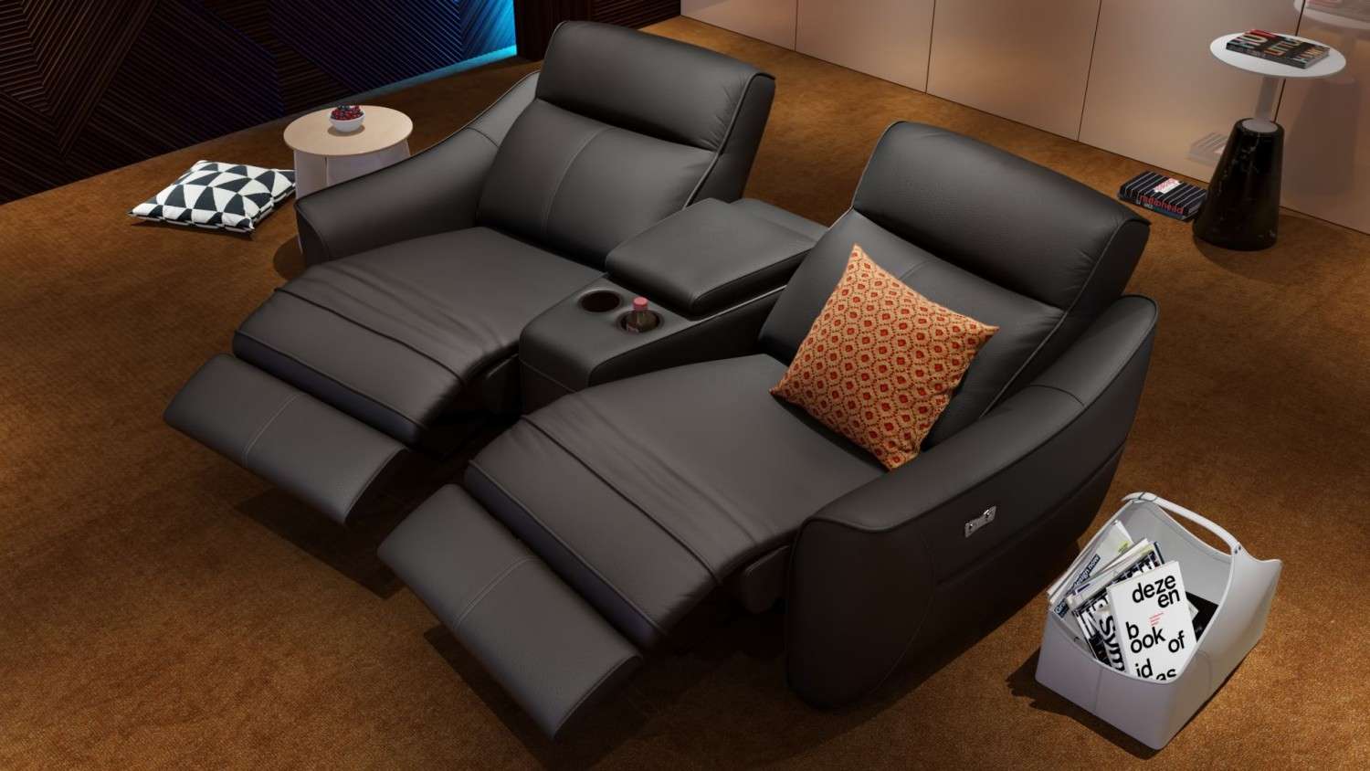 Heimkino Heimkino-Sofa von Sofanella mit Relax- und USB-Aufladefunktion  - News, Bild 5