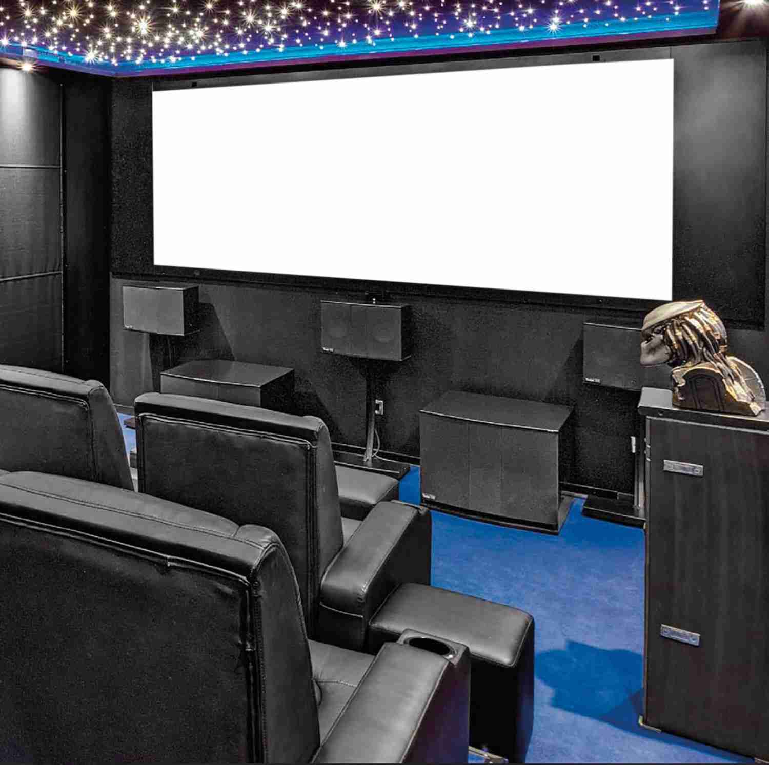 Heimkino LESERKINO (18) DARK-ROOM: Schwarzes 9.4.6-Dolby-Atmos-Kino mit Filmausstellung im Vorraum - News, Bild 17