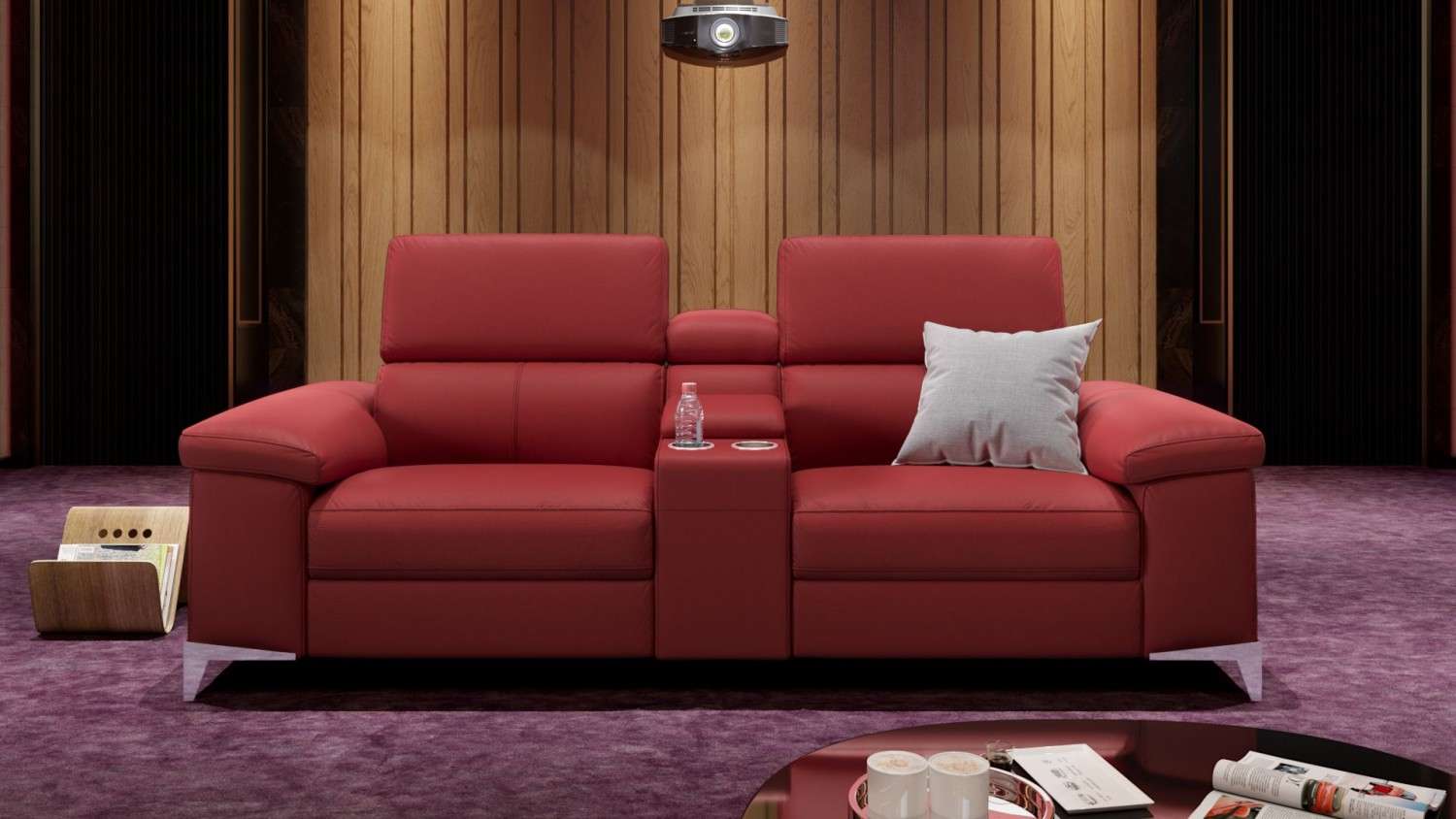 Heimkino Relaxsofa Venosa von Sofanella für das Heimkino - Aus Stoff oder Leder - News, Bild 5