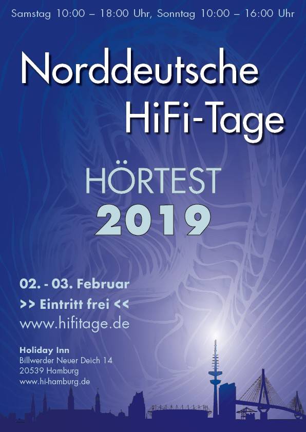 HiFi Ab morgen: Norddeutsche HiFi-Tage wieder in Hamburg, Bild 1 HiFi Ab morgen: Norddeutsche HiFi-Tage wieder in Hamburg - News, Bild 1