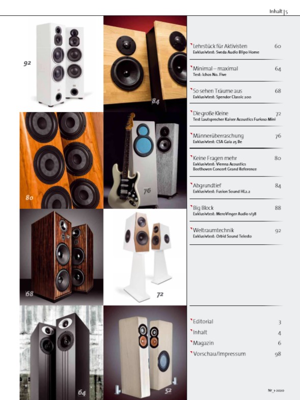 HiFi Das neue „Hifi-Lautsprecher Test-Jahrbuch“ wartet auf Sie, Bild 3 HiFi Das neue „Hifi-Lautsprecher Test-Jahrbuch“ wartet auf Sie - News, Bild 3