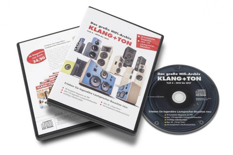 HiFi Jetzt auf CD-Rom erhältlich: Das große „Klang+Ton Bausatz-Archiv Teil 4: 2013 - 2017“ , Bild 1 HiFi Jetzt auf CD-Rom erhältlich: Das große „Klang+Ton Bausatz-Archiv Teil 4: 2013 - 2017“ - News, Bild 1