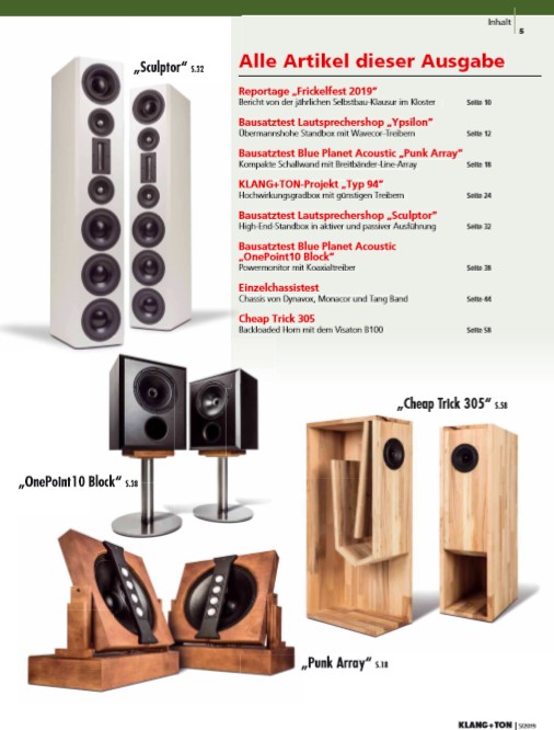 HiFi Lautsprecher-Bausätze in der neuen „Klang+Ton“: Groß, laut, böse und bezahlbar, Bild 3 HiFi Lautsprecher-Bausätze in der neuen „Klang+Ton“: Groß, laut, böse und bezahlbar - News, Bild 3