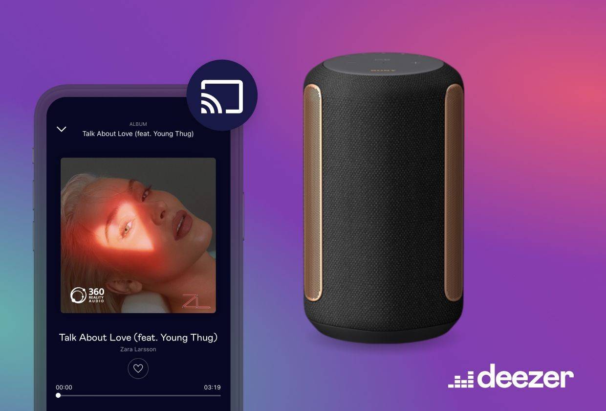 HiFi Neue „360 by Deezer“-Cast-Funktion jetzt mit Sony-Lautsprechern verfügbar, Bild 1 HiFi Neue „360 by Deezer“-Cast-Funktion jetzt mit Sony-Lautsprechern verfügbar - News, Bild 1