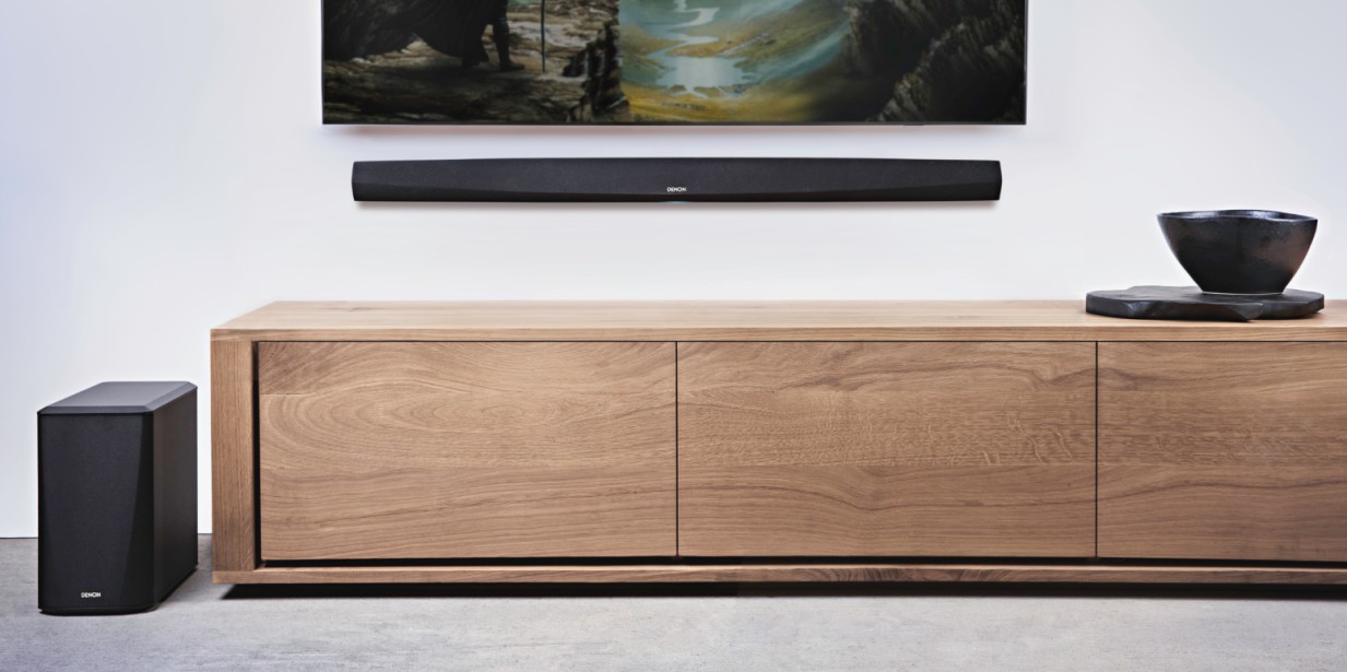 Denon mit zwei neuen Soundbars HiResWiedergabe und Sprachsteuerung