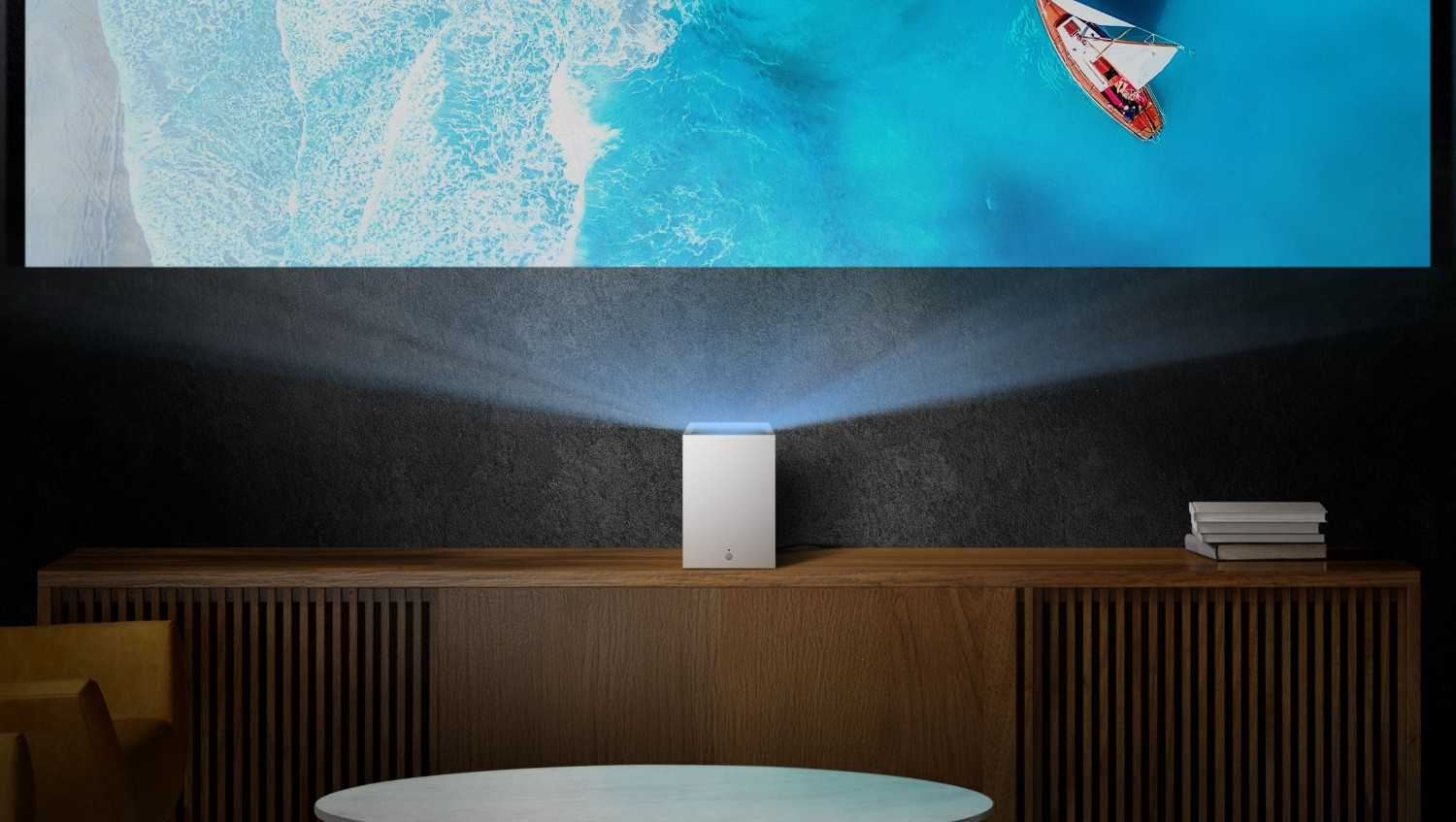 Marke: LG 4K-Ultrakurzdistanzprojektor CineBeam S von LG ist da, Bild 1 Heimkino 4K-Ultrakurzdistanzprojektor CineBeam S von LG ist da - News, Bild 1