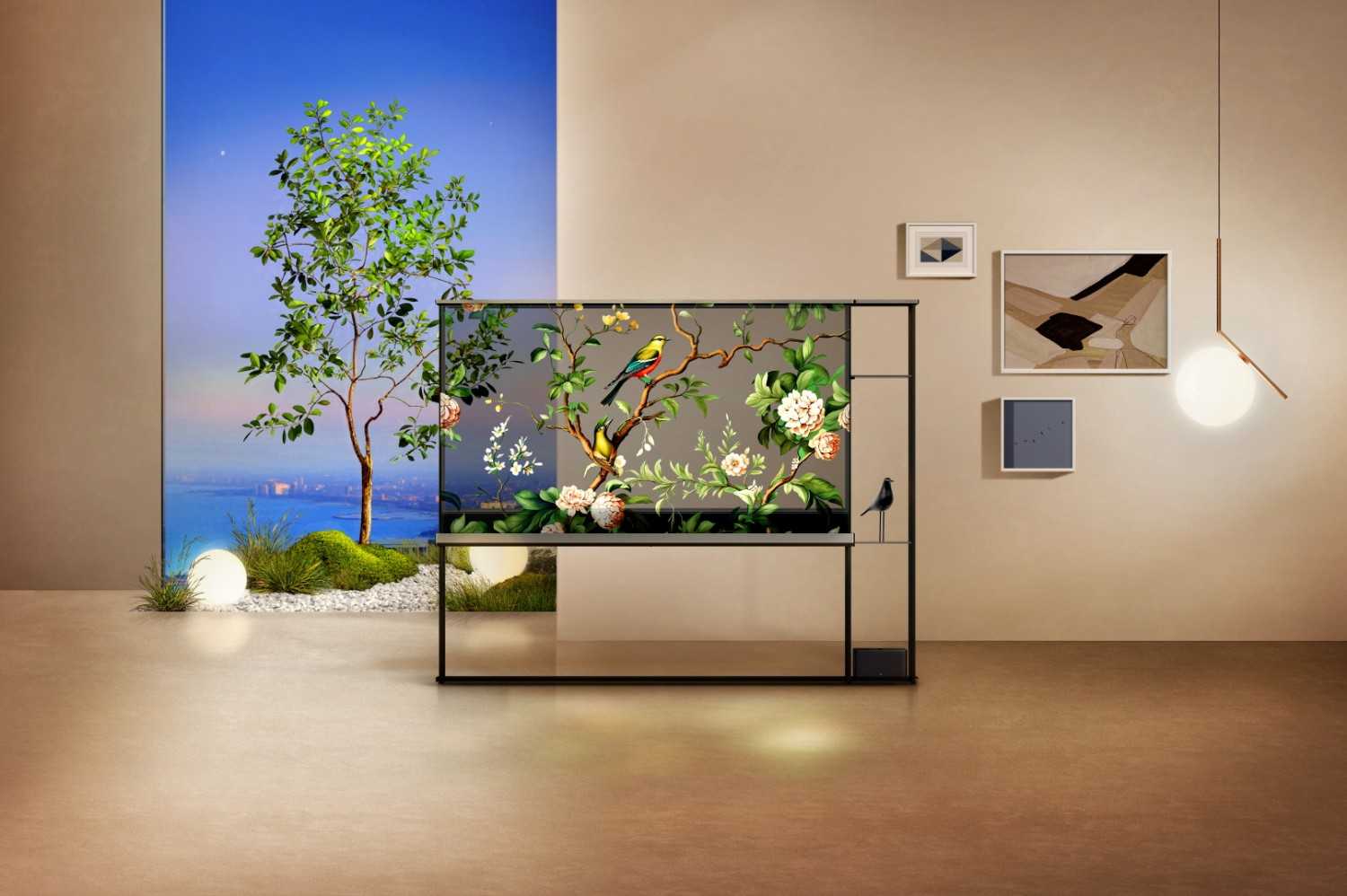 Marke: LG CES 2024: Transparenter OLED-TV von LG mit Zero Connect Technologie, Bild 1 TV CES 2024: Transparenter OLED-TV von LG mit Zero Connect Technologie - News, Bild 1