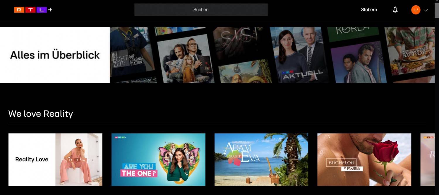 TV Streaming-Plattform RTL+ ab sofort auf Smart-TVs von LG verfügbar - News, Bild 1