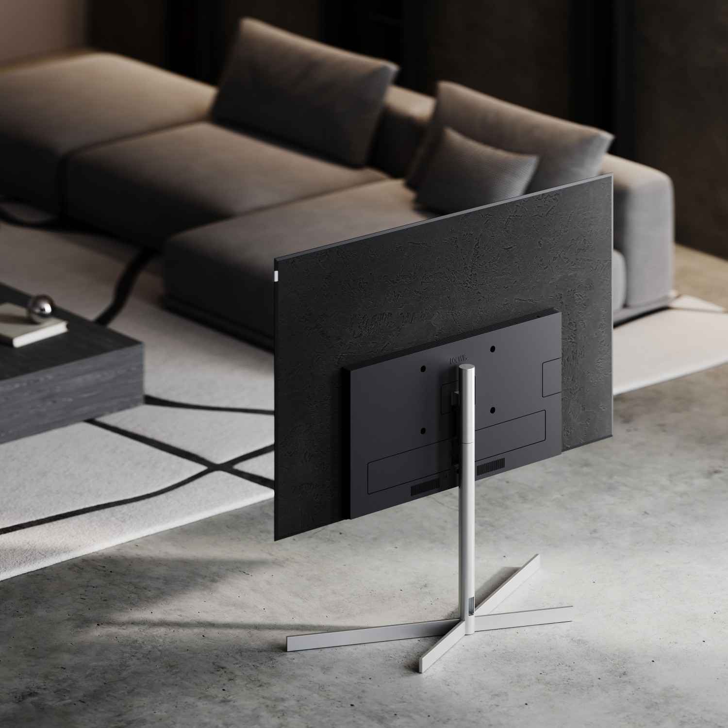Marke: Loewe OLED-Fernseher Loewe Stellar jetzt auch in Farbvariante „alu black + lava“, Bild 1 TV OLED-Fernseher Loewe Stellar jetzt auch in Farbvariante „alu black + lava“ - News, Bild 1