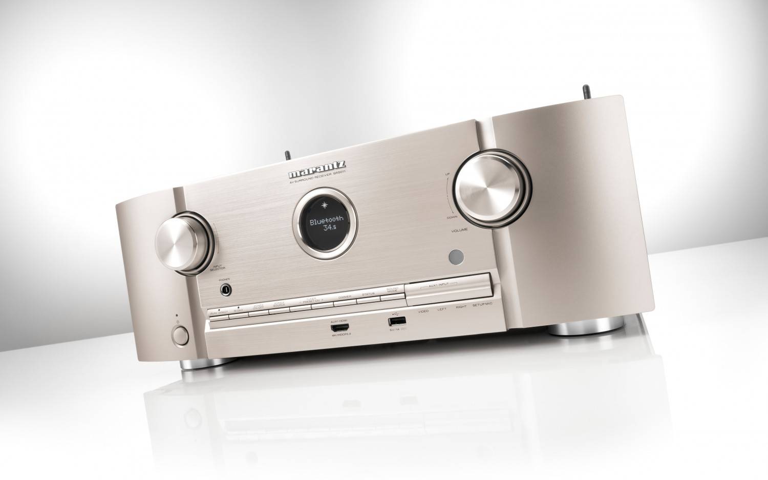 Heimkino Dolby Atmos, DTS:X und HDR: Premiere für 7.2-Kanal-Netzwerk-AV-Receiver SR5011 von Marantz - News, Bild 1