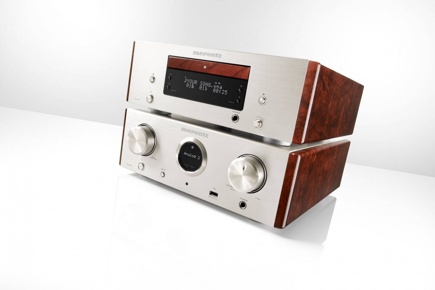 HiFi Marantz-CD-Player HD-CD1 erblickt Licht der Welt - Doppelschichtige Bodenplatte - News, Bild 1