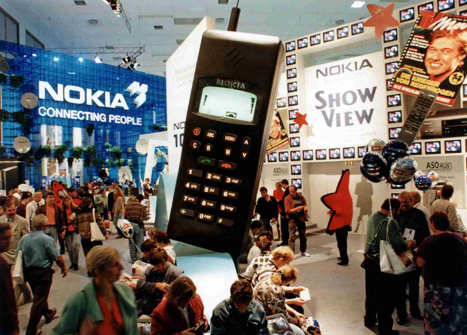 mobile Devices Die IFA historisch (3): Nokia erweckt Handy-Träume 1993 - „Connecting People“ - News, Bild 1