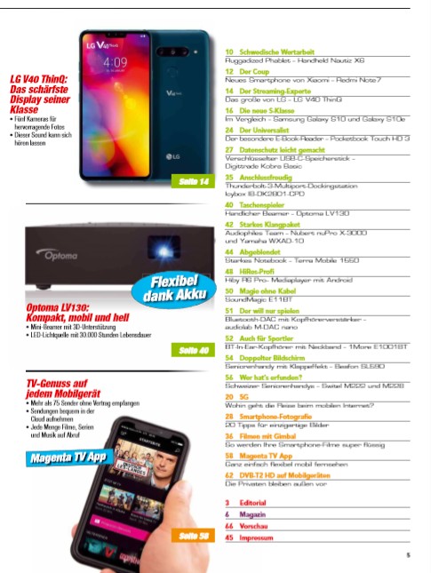 mobile Devices In der neuen „Tablet und Smartphone“: Super Fotos mit dem Smartphone - Filmen wie ein Profi - Samsung Galaxy S10 und S10e - News, Bild 3