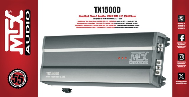 Marke: MTX Audio Neue Monos von MTX, Bild 2 Car-Media Neue Monos von MTX - News, Bild 2