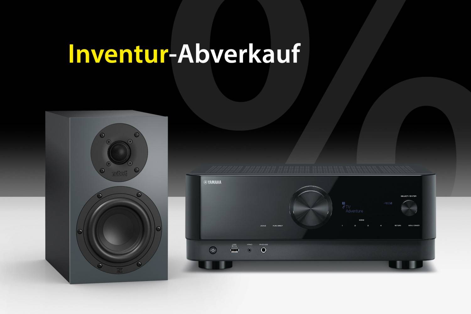 HiFi Immer noch Inventur-Verkaufsaktion bei Nubert - Rückläufer und Ausstellungsgeräte - News, Bild 1