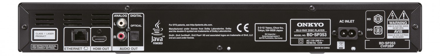 Heimkino Dolby TrueHD, DTS-HD und DivX Plus HD: Blu-ray-Player von Onkyo im Slimline-Design - News, Bild 2