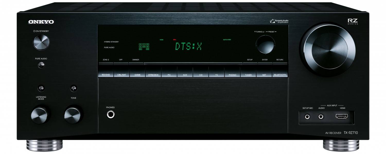 Heimkino Onkyo bringt 7.2-AV-Receiver TX-RZ710 und TX-RZ810 ins Heimkino - 4K und Dolby Atmos - News, Bild 2