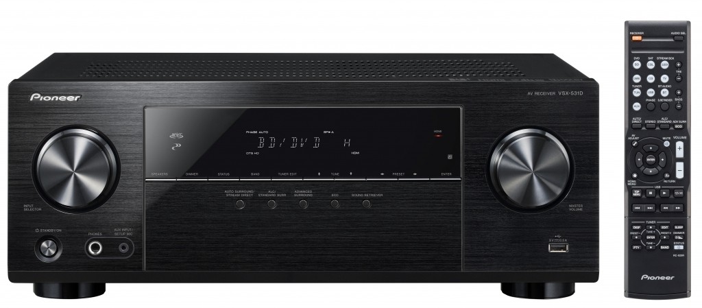 Pioneer Mehrkanal-Receiver VSX-531D von Pioneer steht in den Startlöchern - Ultra-HD und HDR, Bild 1 Heimkino Mehrkanal-Receiver VSX-531D von Pioneer steht in den Startlöchern - Ultra-HD und HDR - News, Bild 1