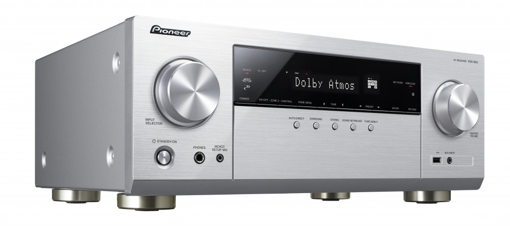 Heimkino Pioneer mit Netzwerk-Mehrkanal-Receiver VSX-933 - Decoder für Dolby Atmos und dts:X - News, Bild 1