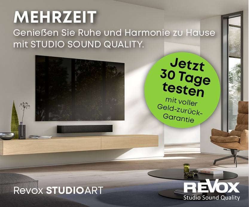 Revox Revox MEHRZEIT-Aktion: Musik jetzt zu Hause genießen!, Bild 1 HiFi Revox MEHRZEIT-Aktion: Musik jetzt zu Hause genießen! - News, Bild 1