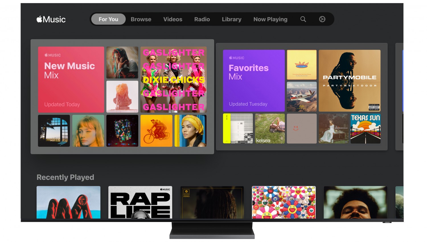 Samsung Samsung bringt Apple Music auf seine Smart TVs, Bild 1 TV Samsung bringt Apple Music auf seine Smart TVs - News, Bild 1