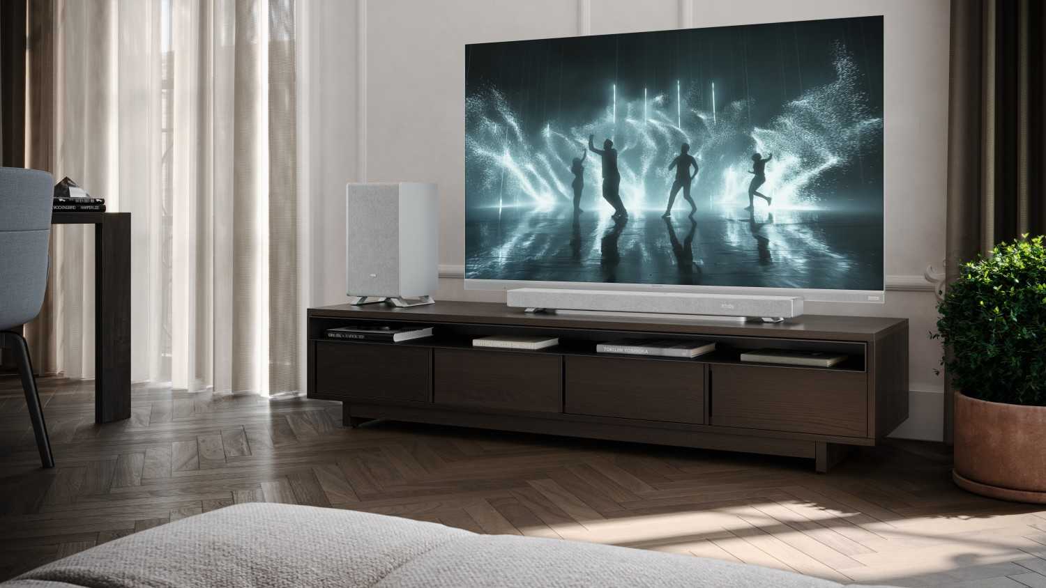 Marke: Sharp Zwei neue Soundbars und kabellose Rear-Surround-Lautsprecher von Sharp sind da, Bild 1 Heimkino Zwei neue Soundbars und kabellose Rear-Surround-Lautsprecher von Sharp sind da - News, Bild 1