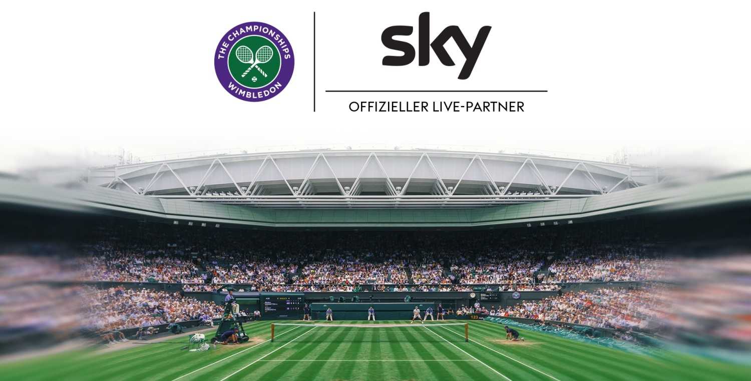 Ab heute Wimbledon bei Sky 400 Stunden live
