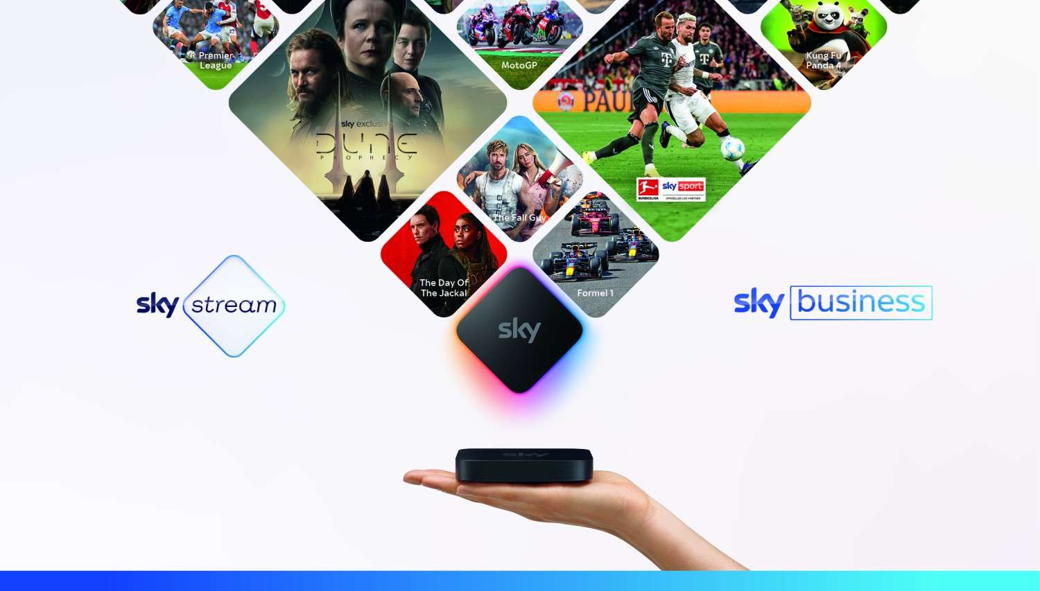 Marke: Sky Sky Stream Hotel: Neues Angebot mit TV-Sendern, Filmen, Serien und Live-Sport, Bild 1 TV Sky Stream Hotel: Neues Angebot mit TV-Sendern, Filmen, Serien und Live-Sport - News, Bild 1