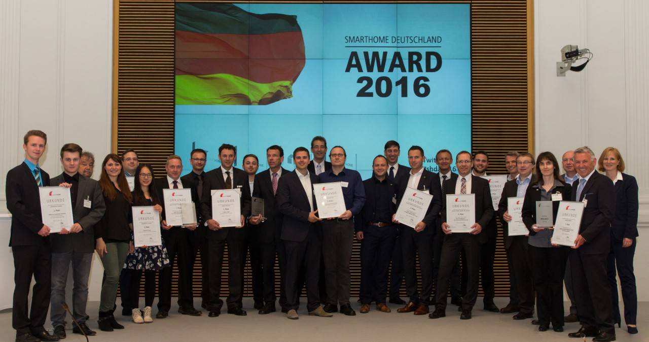 Smart Home Die Gewinner der „SmartHome Deutschland Awards 2016“ stehen fest, Bild 1 Smart Home Die Gewinner der „SmartHome Deutschland Awards 2016“ stehen fest - News, Bild 1