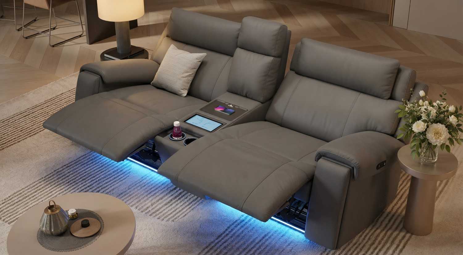 Heimkino Ardea Heimkinosessel: Touchscreen-Steuerung trifft Wellness- Technologie - News, Bild 3