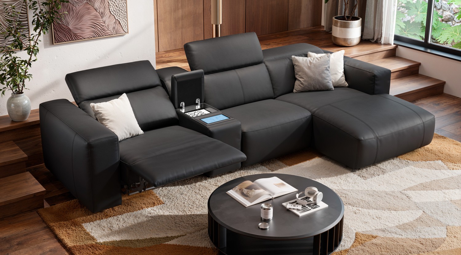 Marke: sofanella PRESSEMITTEILUNG: Roma Kinosofa: Sitzvibration zum Film und 2-Stufen-Sitzheizung, Bild 2 Heimkino PRESSEMITTEILUNG: Roma Kinosofa: Sitzvibration zum Film und 2-Stufen-Sitzheizung - News, Bild 2