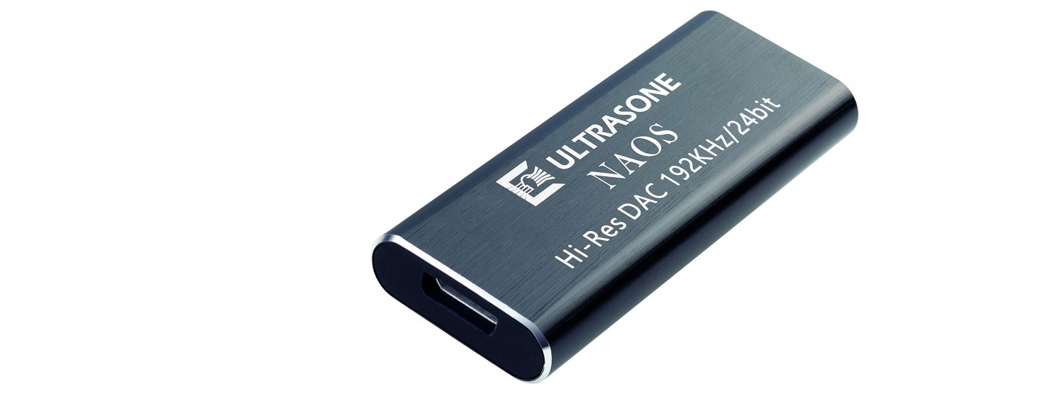 HiFi Ultrasone Kopfhörer-DAC NAOS ist da: Kompakter 24Bit/192kHz High-Res-Wandler für Smartphone, Tablet & Notebook - News, Bild 1