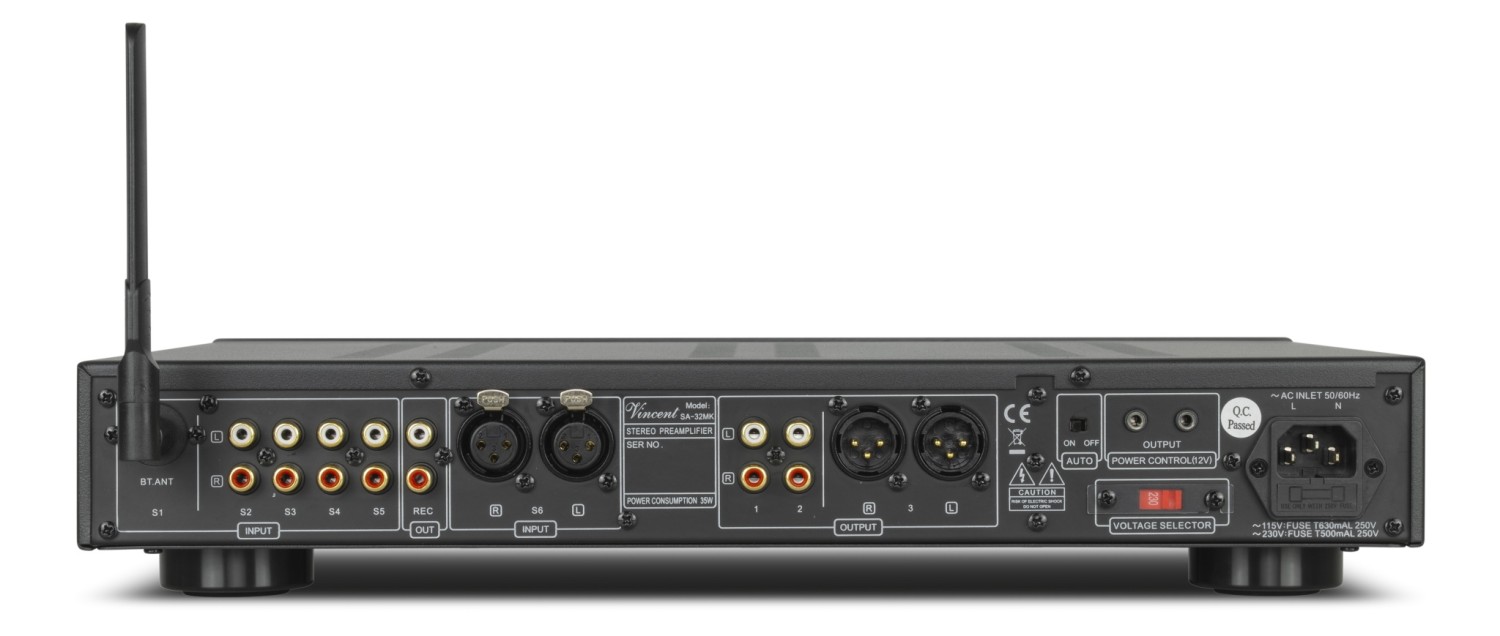 Marke: Vincent Vincent SA-32MK: Aktualisierung des Hybrid-Röhren-Vorverstärkers – jetzt mit Bluetooth, Bild 2 Produktvorstellung Vincent SA-32MK: Aktualisierung des Hybrid-Röhren-Vorverstärkers – jetzt mit Bluetooth - News, Bild 2