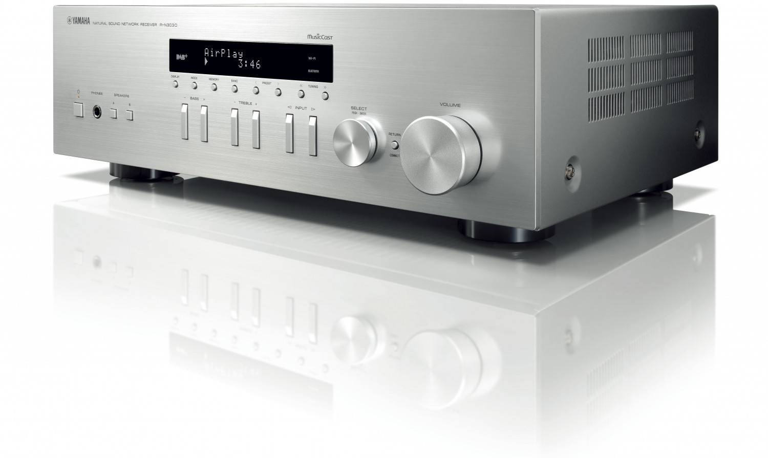 Yamaha Ab August: Stereo-Netzwerk-Receiver R-N303D von Yamaha - MusicCast, Streaming und DAB+, Bild 1 Heimkino Ab August: Stereo-Netzwerk-Receiver R-N303D von Yamaha - MusicCast, Streaming und DAB+ - News, Bild 1