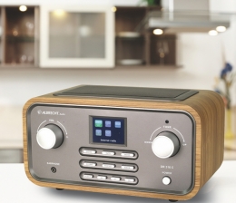 HiFi Albrecht Hybridradio jetzt auch mit Holzgehäuse - Internet-, DAB+ sowie UKW-Radio - News, Bild 1