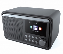 HiFi DAB+, Internet- und UKW-Radio: Hybridradio DR 490 von Albrecht Audio mit Holzgehäuse - News, Bild 1