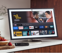 Marke: Amazon So groß wie nie: Amazon mit Echo Show 21 - Besserer Sound, größerer Zoom, Bild 1 Smart Home So groß wie nie: Amazon mit Echo Show 21 - Besserer Sound, größerer Zoom - News, Bild 1
