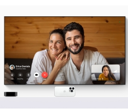 TV tvOS 17 bringt FaceTime und Videokonferenzen per Apple TV 4K auf den Fernseher - News, Bild 1