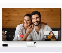 Marke: Apple tvOS 17 bringt FaceTime und Videokonferenzen per Apple TV 4K auf den Fernseher, Bild 1 TV tvOS 17 bringt FaceTime und Videokonferenzen per Apple TV 4K auf den Fernseher - News, Bild 1