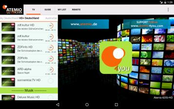 Atemio Neue Atemio-App: Fernbedienung für Receiver - Live-Streaming und EPG, Bild 1 mobile Devices Neue Atemio-App: Fernbedienung für Receiver - Live-Streaming und EPG - News, Bild 1