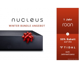 ATR Happy New Hear! Nucleus und Nucleus+ für kurze Zeit inklusive eines um 50% reduzierten Jahres-Abos für Tidal HiFi, Bild 1 HiFi Happy New Hear! Nucleus und Nucleus+ für kurze Zeit inklusive eines um 50% reduzierten Jahres-Abos für Tidal HiFi - News, Bild 1