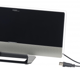 Auvisio Flache DVB-T2-Zimmerantenne von Auvisio - Verstärkung um bis zu 47 Dezibel, Bild 1 TV Flache DVB-T2-Zimmerantenne von Auvisio - Verstärkung um bis zu 47 Dezibel - News, Bild 1