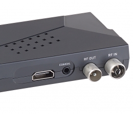 TV HDMI, SCART und USB-Mediaplayer: Kompakter DVB-T2-Empfänger von Auvisio - News, Bild 1