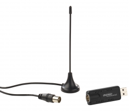 Auvisio USB-Stick für DVB-T2 von Auvisio zum Empfang öffentlich-rechtlicher Programme, Bild 1 TV USB-Stick für DVB-T2 von Auvisio zum Empfang öffentlich-rechtlicher Programme - News, Bild 1