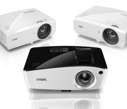 BenQ Beamer-Trio von BenQ - Kabellose Übertragung von mobilen Geräten, Bild 1 Heimkino Beamer-Trio von BenQ - Kabellose Übertragung von mobilen Geräten - News, Bild 1