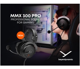 Marke: Beyerdynamic Gaming-Headset mit Studioklang: beyerdynamic veröffentlicht das neue MMX 300 PRO, Bild 1 Produktvorstellung Gaming-Headset mit Studioklang: beyerdynamic veröffentlicht das neue MMX 300 PRO - News, Bild 1